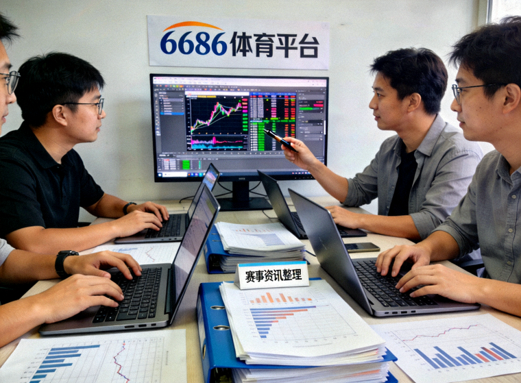 6686体育平台内容团队整理赛事资讯与数据的工作场景
